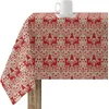 Image de BELUM | Nappe de Noël | Nappe Anti-Taches Table rectangulaire résinée | Nappe en résine (Tacte plastifié) | Nappe de Table | Table ménage (100 x 140 cm)