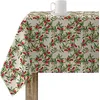 Image de BELUM Nappe de Noël | Nappe Anti-Taches Table Rectangulaire Résiné | Nappe en résine (Tacte plastifié) | Nappe de Table | Nappe de Table Maison (140 x 140 cm)