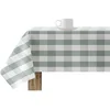 Image de BELUM 0120-104 Nappe en résine Anti-Taches à Carreaux Vichy Taille 200 x 140 cm Nappe Anti-Taches Non Toile Nappe Vichy Mint Nappe Tissu 100% Coton Bio, Menthe