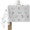 Image de BELUM Nappe Anti-Taches, Taille 250 x 140 cm - Nappe au Toucher Extra Douce, Couleur Multicolore, Nappe 100% fabriquée en Espagne, Tissu 100% Coton Biologique (Half Panama) - Nappe modèle Huali