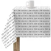 Image de MANTEL RESINADO (TACTO PLASTIFICADO) ANTIMANCHAS MODELO FRIENDS WHITE