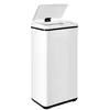 Image de Poubelle intelligente sans pieds avec ouverture automatique ou contact manuel, 60 l, hauteur : 79,5 cm (x35,5 x 26), blanc.