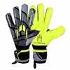 Image de Ho Soccer KORAZA Lime Gants de Gardien de But avec Protection des Doigts Amovibles, Unisexe, Adulte, Gris/Citron Vert, 11