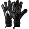 Image de Ho Soccer Spirit Black Protek Flat Gants de Gardien de But, Unisexe, Adulte, Noir, 10,5 cm