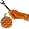 Image de JBM Gants Orange Jetables En NITRILE T:L 7,0MIL (100 UDS.) - 53552