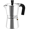 Image de Monix Vitro Express | Cafetière de 6 Tasses, Fabriquée en Aluminium, Compatible Toutes Sources de Chaleur Sauf Induction