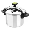 Image de MONIX Classica | Cocotte Minute Tradionnelle 6 Litres, Acier Inoxydable 18/10, Compatible Toutes Sources de Chaleur Induction Incluse