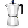 Image de Monix Induction Express | Cafetière Italienne à Induction, Aluminium, Capacité 9 Tasses, Argent