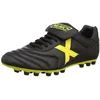 Image de Munich Mundial U25, Chaussures de Futsal Mixte Adulte, Noir (Noir/Jaune), 43 EU