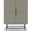 Image de CONCEPT1 Eldia 4P vert 100 x 40 x h128cm ELDIA-4PH-VERT