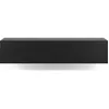 Image de CONCEPT1 Daroca 4P 180cm noir 180 x 35 x 38cm DAROCA-4P-NOI