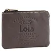 Image de Lois - Porte Monnaie Homme Cuir Souple Petit Format - Petit Porte Monnaie Homme - Bourse Porte Monnaie Multi Rangements Anti RFID. Porte Carte Cuir., Brun foncé