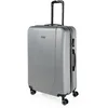 Image de ITACA - Valise Grande Taille 23Kg Rigide Spacieuse XL pour Soute Avion Ultra Résistante avec Cadenas à Combinaison Idéale pour Voyages Longs Et Moyens Séjours., Argenté