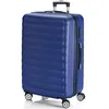 Image de ITACA - Valise Grande Taille 23Kg Rigide Spacieuse XL pour Soute Avion Ultra Résistante Valise Extensible avec Cadenas À Combinaison Idéale pour Voyages Longs Et Moyens Séjours, Bleu