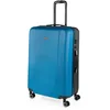 Image de ITACA - Set de Valise Rigide avec roulettes pivotantes - Set Valise léger, Grande capacité, Organisation astucieuse pour Les Voyages Longs, Bleu/Anthracite