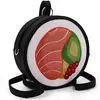 Image de Oh My Pop! Maki-Sac à Main - Sac à Dos Sushi, Noir