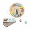 Image de Eurekakids Horloge Gigogne En Bois Avec Des Cartes Pour Apprendre Les Heures