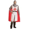 Image de Mom Costume De Chevalier Médiéval Avec Cape Pour Homme