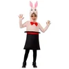 Image de Mom Costume Fille Lapin Dans Chapeau