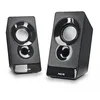 Image de NGS SB210 - Enceintes Stéréo 12 W PC, Alimentées par USB, Entrée Jack 3,5 mm, Son Clair et Surround, Contrôle du Volume, Design Compact, Plug & Play, Compatibles avec Les Ordinateurs et Les Portables