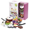 Image de Tachan Ensemble D´ustensiles De Cuisine Métalliques Colorés 22 Pièces