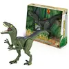 Image de Tachan Figurine Articulée De Vélociraptor Avec Lumières Et Sons