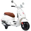 Image de Tachan - Moto électrique Vespa - Blanc - Batterie Rechargeable 12v - avec Feux Avant et arrière - +3 Ans (711T00850 CPA Toy Group)