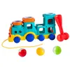 Image de TACHAN CPA Toy Group 782T01007 Train Activités avec Marteau et balles colorées Jouet à Tirer pour bébés Développement sensoriel et motricité