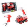 Image de TACHAN Camion de Pompiers RC 33 pièces - Construction + Télécommande - Jouet Stem (CPA Toy Group 703T01025)