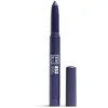 Image de 3INA MAKEUP Stick de fard à paupières bleu foncé Texture crémeuse, ombre à paupières imperméable 24H Finition mate scintillante et métallisée, multitâche