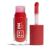 Image de 3INA MAKEUP - The Color Lip Oil 244 - Rouge - Baume à Lévre avec Acide Hyaluronique - Rouges à Lèvres 24H Hydratation - Masque à Lèvres Hydratant - Lip Gloss Repulpant - Vegan - Cruelty Free