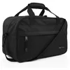 Image de ITACA - Sac voyage femme cabine léger élégant et spacieux sac weekend femme grand format avec compartiments sac cabine et sac de voyage homme pratique pour tous déplacements. Compatible avec Rya, Noir