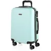 Image de ITACA - Valise Cabine 55x40x20, Valise Cabine, Valise À roulettes, Valise Roulette, Valise Rigide, Résistant, Légère, Vert Menthe