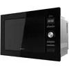 Image de Cecotec Micro-ondes encastrable numérique et tactile GrandHeat 2500 Built-in Touch SteelBlack, 900 W de puissance. 25 L, gril de 1000 W, 8 fonctions préréglées, Minuterie (Noir)