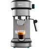Image de Cecotec Cafelizzia Express Cafelizzia 890 Gris Espressos et Cappuccino 1350 W Système Thermoblock 20 bars Mode Auto pour 1-2 Cafés, Vaporisateur Orientable, Capacité 1,2 L