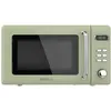 Image de Cecotec Micro-Ondes Digital avec Grill Proclean 5110 Retro Vert. 20 L, 700 W en 5 niveaux, minuterie jusqu'à 60 min, 8 programmes et mode dégivrage, design vert vintage