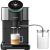 Image de Cecotec Cafetière tactile super-automatique Cremmaet Spin. Expresso, 1450W, 15 bars, écran TFT, Thermoblock, nettoyage auto, réservoir 290g café, 1,5L d'eau, 600ml lait.
