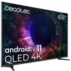 Image de Cecotec QLED 65  Smart TV V1 + Série VQU11065. 4K UHD, Android 11, Frameles Design, MEMC, Dolby Vision and Atmos, Subwofer, HDR10, modèle 2023