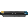 Image de Cecotec Hotte Aspirante 60cm Wide Bolero Flux CM 602200 Black B. Suction Power 220m3/h, 70W Motor, Low Consumption, Mechanical Control, 3 Power Levels, Black Finish