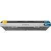 Image de Cecotec Hotte Aspirante 60cm Wide Bolero Flux CM 602200 Inox B. Suction Power 220m3/h, 70W Motor, Low Consumption, Mechanical Control, 3 Power Levels, Stainless Steel Finish