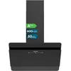 Image de Cecotec Hotte Aspirante 60 cm Bolero Flux DT 608000 Glass Black A++. Hottes avec aspiration de 800m³/h, contrôle tactile, éclairage LED et filtres efficaces pour un environnement sain.