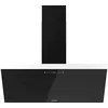 Image de Cecotec Hotte Aspirante 90cm Bolero Flux DT 906500 Glass Black A. 165W sur 3 Niveaux, Finition en Verre Noir, Aspiration 650m3/h, Touch Control, Booster, Light, Carbon Filter