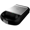 Image de Cecotec Appareil à sandwichs Rock´nToast Family pour 4 sandwichs avec finitions en acier inoxydable, 1500 W de puissance et revêtement antiadhésif.