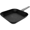 Image de Cecotec Gill Polka Exclusive 28 Grill Wood&Rock. Diamètre 28 cm, manche froid en bakélite, aluminium forgé, revêtement anti-adhésif en téflon, va au lave-vaisselle et à toutes les cuisines.