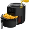 Image de Cecotec Friteuse à Air sans Huile de 5,5L Cecofry Rain Air Fryer, 1550W, Pulvérisateur d'Huile Intégré, Pulvérisation Automatique et Manuelle, Panneau de Commande Tactile, Thermostat, Auto-nettoyage