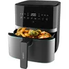 Image de Cecotec Friteuse sans Huile 5,5 L Cecofry Full InoxBlack Pro 5500. 1600 W, Diététique, Numérique avec Finitions en Acier inoxydable, 5,5 L de capacité et technologie PerfectCook