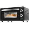 Image de Cecotec Four de comptoir Bake&Toast 1090 Noir, 10 L, 1000 W, Minuteur 60 minutes, Température réglable jusqu'à 230ºC, plaque de cuisson, grille et une poignée avec des pinces.