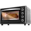 Image de Cecotec Four de comptoir Bake&Toast 4600 Noir Gyro, 46 L, 2000 W, 12 fonctions de chauffage combinables, Comprend une broche rotative, Bac récupérateur de miettes.
