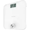 Image de Cecotec Balance Pèse-personne avec bouton-poussoir Cecotec EcoPower 10000 Healthy White, Surface en Verre Trempé très sécurisée et capteurs de précision, Écran LCD, de 8 kg jusqu’à 180 kg