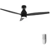 Image de Cecotec Ventilateur de plafond Energysilence Aero 5350 Black Design, 30W, Diamètre 52 , 3 Lames, Moteur DC, Lumière LED, Télécommande, Minuterie et Mode d'Hiver-Été